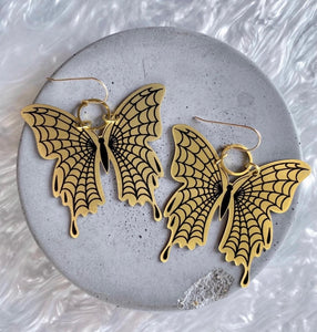 Web Mariposa Earrings / 2 Colors
