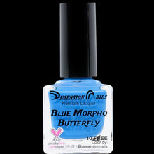 Load image into Gallery viewer, Blue Morpho Butterfly Nail Polish
